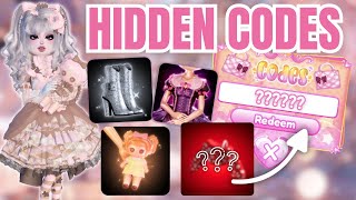 SECRET CODES YOU MISSED IN THE MINI UPDATE FREE ITEMS FREE VIP amp MORE REMOVED THINGS [upl. by Timothy]