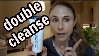 Vlog Double Cleansing Inkey List Oat Cleansing Balm amp Other stuff I am loving Dr Dray [upl. by Grantley435]