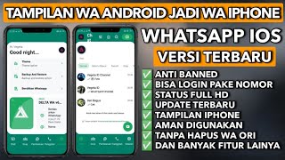 Whatsapp IOS  Delta Whatsapp Versi Terbaru 🔥 [upl. by Ob]