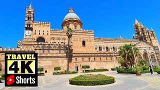 Admirer la Cathédrale de Palerme de l Extérieur et Depuis les Toits 🇮🇹 shorts italie palerme [upl. by Mahla]