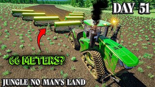 Towing 7 Seeders at once on Jungle No Mans Land [upl. by Annaet]