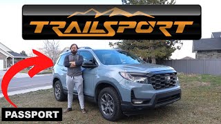 2024 Honda Passport TrailSport The Go Anywhere Honda [upl. by Albrecht]