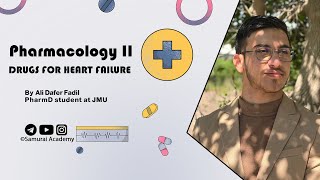 Pharmacology II  Heart Failure Part 2Beta Blocker Diuretics Vasovenodilators Inotropic Other [upl. by Edurtreg]