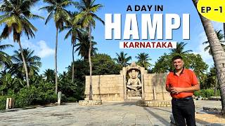 EP  1 A Day in Hampi Karnataka  Only episode of Vijayanagar kingdom on visa2explore [upl. by Elyk]