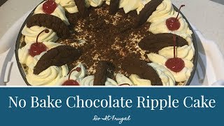 No Bake Chocolate Ripple Cake [upl. by Sky]