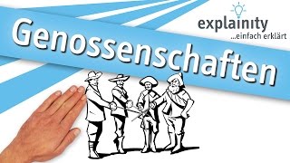 Genossenschaften einfach erklärt explainity® Erklärvideo [upl. by Ccasi]