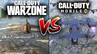 Call of Duty Mobile VS Call of Duty WARZONE COMPARISON [upl. by Leah]