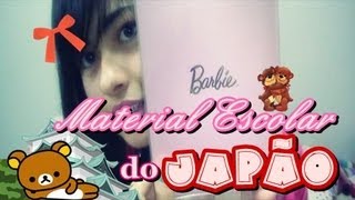 Material escolar do Japão [upl. by Ennalyrehc]