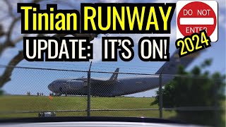 Tinian Runway BREAKING UPDATE [upl. by Kendall331]