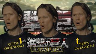 ATTACK ON TITAN FINAL SEASON OP Full  THE LAST TITAN「最後の巨人」Cover [upl. by Siver323]