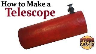 How to Make a Telescope  8 Inch Newtonian Reflector Part 1 [upl. by Streetman]