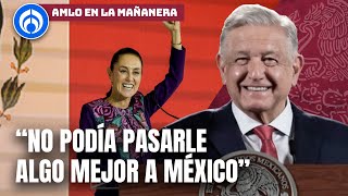 AMLO pone fecha para su reunión con Claudia Sheinbaum [upl. by Euqinad186]