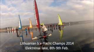 Lithuanian IceYacht Champs 2014 [upl. by Bourque]