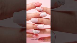 At home manicure with ohora semicured gel nails ohora gelnails gelpolish naildesign beauty [upl. by Eteragram]