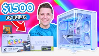 Best 1500 Gaming PC Build 2024 🚀 Full Build Guide w 1440p Benchmarks [upl. by Askwith913]