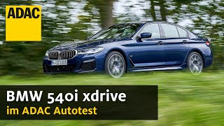 ADAC Autotest BMW 540i xDrive  ADAC 2021 [upl. by Pendergast]