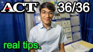 ACT Tips amp Tricks that ACTUALLY work minimal studying in 2024 [upl. by Elna]