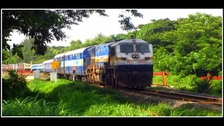 Madgaon to Karmali by Mandovi Express  Journey Through The Beautiful Mountains amp Bridges of Goa [upl. by Grete91]