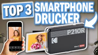 Die besten SMARTPHONE DRUCKER 2024  Top 3 Mini Fotodrucker [upl. by Ameekahs650]