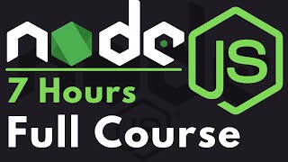 Nodejs Full Course for Beginners  Complete AllinOne Tutorial  7 Hours [upl. by Atarman]