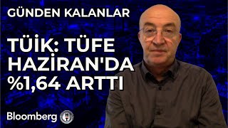 Günden Kalanlar  TÜİK TÜFE Haziranda 164 Arttı  3 Temmuz 2024 [upl. by Philippa]