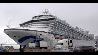 RUBY PRINCESS bow Sun Sept 29 2024 Pier 27 San Francisco CA My focusing needs some work [upl. by Alexi]