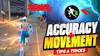 How To Increase MOVEMENT SPEED  ACCURACY 🎯 In FREE FIRE 🔥PRO TIPS AND TRICKS  FIREEYES GAMING [upl. by Ulane]