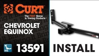 Trailer Hitch Install CURT 13591 on Chevrolet Equinox [upl. by Iru]