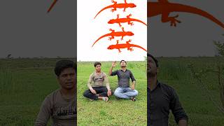 Red 🦎🦎 lizard amp buges to  ram ji status jai shree ram funny youtubeshorts [upl. by Namien]