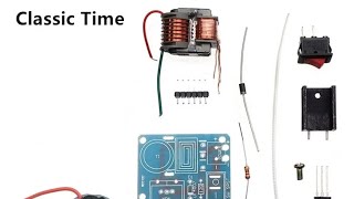 15KV DC High Voltage Arc Ignition Generator Inverter Boost StepUp 18650 DIY Kit U Core Transformer [upl. by Garrison]