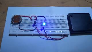 ldr transistor circuit fades led in response to different degrees of ambient light intensity [upl. by Ytak]