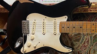 1954 reissue Fender Strat … but does it sound good Don Anderson plays after Frets replaced [upl. by Ahsad363]