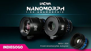 Introducing Nanomorph 6580mm  133X FRONT Anamorphic Adapter [upl. by Marven]