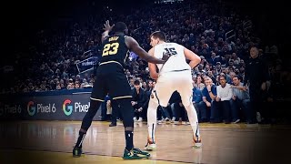 Draymond Green Defense On Nikola Jokic [upl. by Mcintyre]