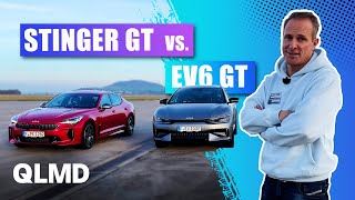 Kia Stinger GT vs EV6 GT  Elektro BESSER als Verbrenner Matthias Malmedie [upl. by Aibar984]