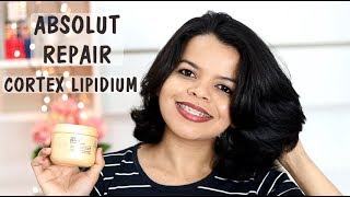 RESENHA DA MÁSCARA ABSOLUT REPAIR CORTEX LIPIDIUM  LOW POO [upl. by Duvall]