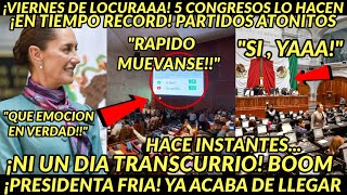 VIERNES DE LOCURAA BOMBAZO 5 CONGRESOS LO HACEN TIEMPO RECORD PRESIDENTA EN JUBILOO TOTAL BOOM [upl. by Thill469]