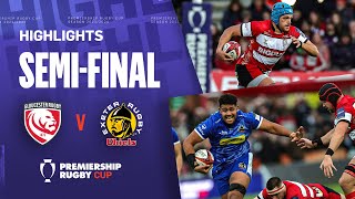 Gloucester v Exeter Chiefs  HIGHLIGHTS  Zach Mercer Shines  Premiership Cup 202324 [upl. by Llertnod]