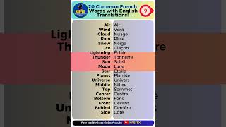 20 Essential French Verbs with Translations and Examples with Tanira Sam I krefexcom [upl. by Axe]