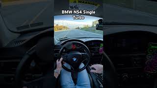 BMW N54 Single Turbo with T51r mod [upl. by Asilanna]