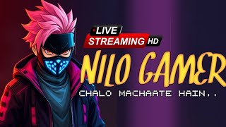 NILO GAMER LIVE IS BACK CA RANK PUSH ☠️👍💯🔙 [upl. by Nanis]