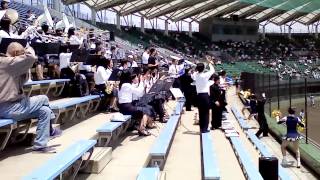 近畿大学応援団・2013年関西学生野球春季リーグ戦・対同志社大学 [upl. by Lihp]