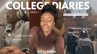 A Day In My Life at the University of Michigan 📍productive  realistic [upl. by Winter923]