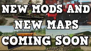 NEW MODS AND MAPS COMING SOON TO ALL PLATFORMS PS4 PS5 XBOX AND PC  Farming Simulator 22 [upl. by Tibold]