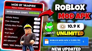 How to Download Roblox Mod Apk 2652762 Mod Menu Unlimited Robux [upl. by Allyn]