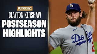 Clayton Kershaw Postseason Highlights Dodgers legend gets first World Series title [upl. by Kaylil]