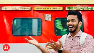 FIRST TIME IN 3E CLASS in Mahabodhi Express [upl. by Enilecram]