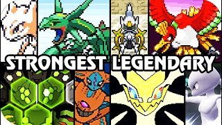 Evolution of Strongest Legendary Pokémon Battles 1996  2018 [upl. by Ssur]