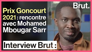 Prix Goncourt 2021  rencontre avec Mohamed Mbougar Sarr [upl. by Ilzel]