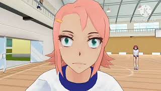 Yandere Simulator Basketball Explosion Scene Sparta Reptile Extended X Supdawg Creation Remix [upl. by Lapointe]